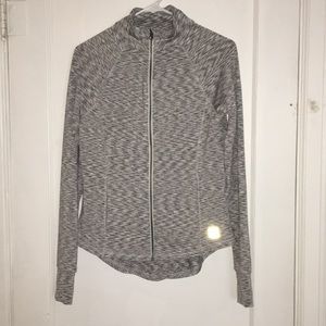 Grey & White Fila Sport Jacket